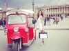 e-Tuk-Tuk Place Vendôme à Paris, Capitale de la Mode